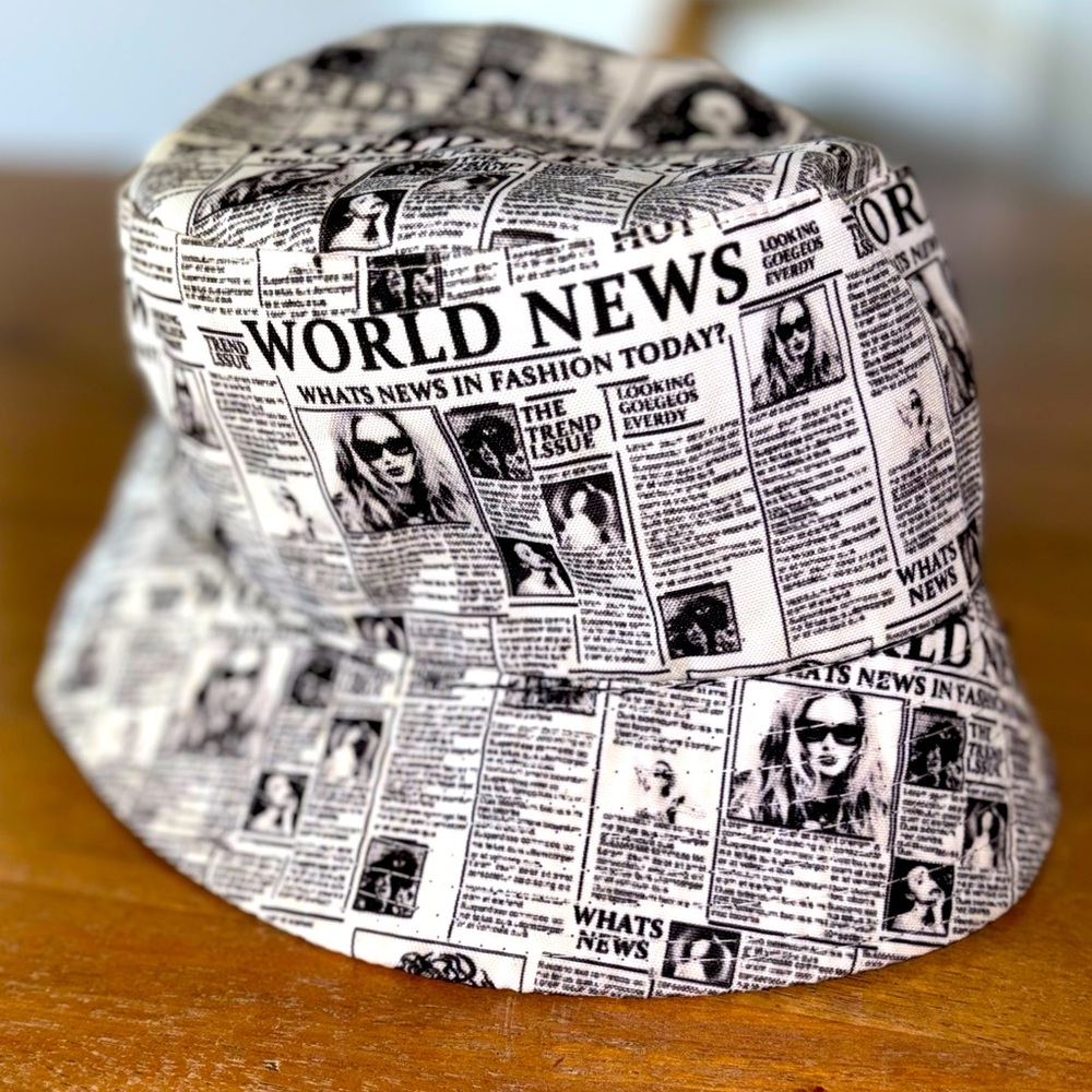Fashion News Bucket Hat